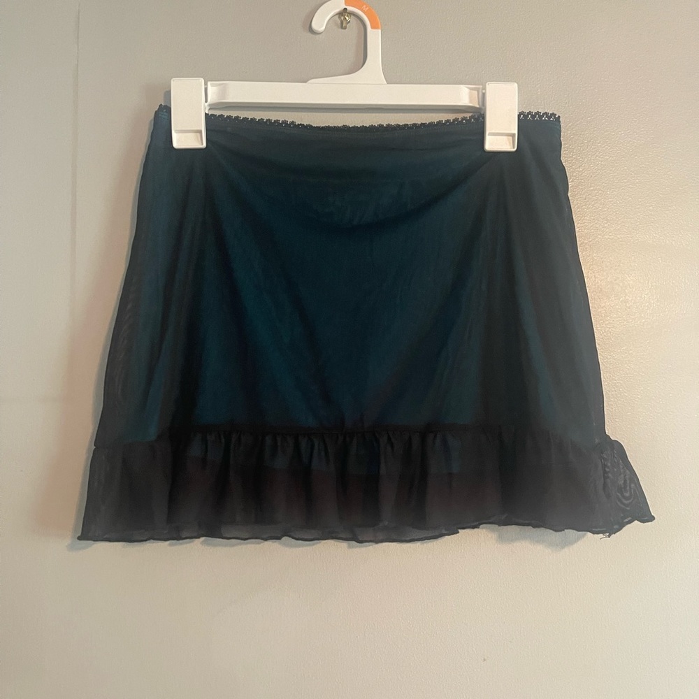 Grave Girls Mesh Mini Skirt